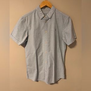 All Saints cotton button down, XS